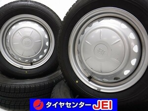 15インチ VRX 195/65R15 6J 100/114.3 ヴォクシー/セレナ 中古スタッドレスタイヤホイール【4本セット】送料無料(ASS15-0733）