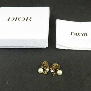 美品 Christian Dior クリスチャンディオール EVOLUTION ピアスの画像2