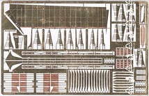 エデュアルド ED72677 1/72 B-52G ランディングフラップ (モデルコレクト用) エッチングパーツ_画像2
