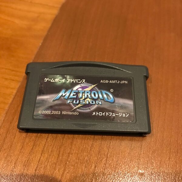 動作未確認【GBA】メトロイドフュージョン/METROID Fusion 任天堂