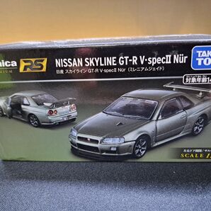 トミカ プレミアム NISSAN SKYLINE GTR Vspec2nur ミレニアムジェイド