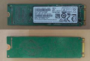 M.2 SSD128GB SAMSUNG ＭZ-NTY1280 SATA ソリッドス テートドライブ 中古 動作確認済みwin11インストール済み　　AA