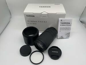 ☆美品【TAMRON】70-300mm F4.5-6.3 Di III RXD A047 SONY ソニーEマウント用 タムロン 管理番号 : 3258