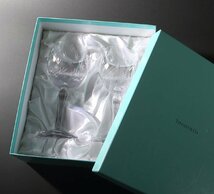 【丸藤】ティファニー(Tiffany&Co.) フローレット ペアグラス (洋食器 グラス ガラス テーブルウェア ワイングラス クリスタルガラス)_画像7