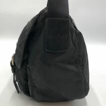 1円【人気モデル】PRADA プラダ ショルダーバッグ メッセンジャー ブラック 黒 斜め掛け_画像5