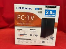 ★新品未開封品★2TB/USB3.0接続★テレビ・パソコン用★外付けHDD★I-O DATA★HDCL-UT2.0KC★アイ・オー・データ★PC/TV/Windows★SR(N264)_画像1