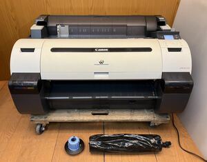 通電OK ロール紙付き 大判プリンター A1プロッタ Canon imagePROGRAF Large Format Printer iPF670 キャノン イメージプログラフSR(N116)