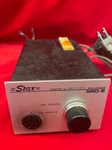 ★STAX★スタックス★SRD-6★ヘッドフォンアンプ + イヤースピーカー ヘッドフォン★SR(N313)_画像5