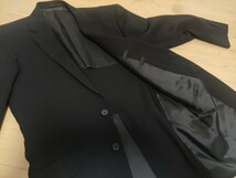 美品 スーツ セットアップ チャコールグレー リキエスタ 正規品 ブランド 大賀 スタイリッシュ スラントポケット シングル グレー 灰色_画像5