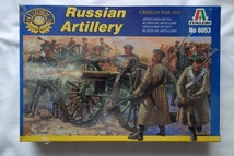 イタレリ・クリミア戦争・ロシアの歩兵・砲兵隊1/72ヒストリカルフィギュア_画像1