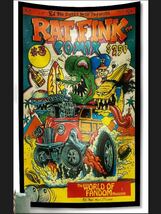 RATFINK ラットフィンク アートポスター 60cm×90cm ／エドロス ショベル パン ナックル アメリカン雑貨ムーンアイズ_画像1