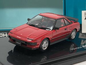 1/43 トヨタ MR2 AW11 MTECH H-06-C エポック社