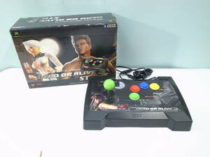 ☆HORI HXB-02 XBOX用 DEAD OR ALIVE STICK アーケードスティック ※動作未確認