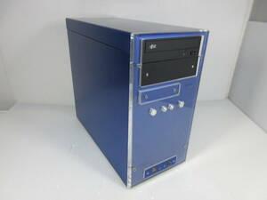 WiNDy MT-PRO 800 SolidStar ブルー アルミ Micro-ATX　PC ケース 中古品