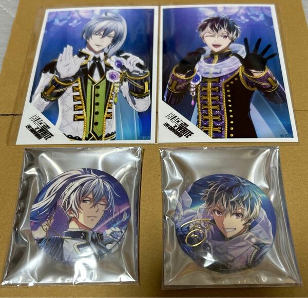 アイナナ　ブラホワ　ブロマイド　缶バッジ　Re:vale 百　千