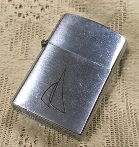 中古 日本製 第三回琵琶湖ヨットフェステバル記念 ヤマハ ヨット ミニ ジッポータイプ mini Zippo オイルライター YAMAHA YACHT Zippo Type