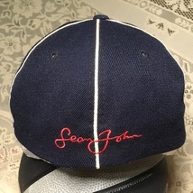 ヴィンテージ Made in USA SEAN JOHN FLEXFIT製 size FREE 帽子 CAP キャップ ベースボールキャップ FLEX FIT HATS_画像4