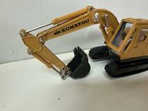 W2◆SHINSEI シンセイ◆コマツパワーショベル PC100 1/48 新星パワーショベル PCシリーズ KOMATSU 建設機械 ミニカー 建設機械 重機 箱付_画像3