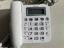 ⑤t285◆Pioneer パイオニア◆固定電話 コードレス留守番電話機 デジタルコードレスホン 親機 TF-LU166(W1) TF-SA16W 子機2台 箱付_画像2