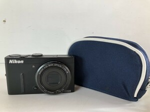 Eu253◆Nikon ニコン◆デジカメ コンパクトデジタルカメラ COOLPIX クールピクス P310 ブラック/黒 本体 バッテリー SDカード ケース付