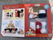 ⑤u391◆Hachette アシェット◆作成キット Disney TSUMTSUM ディズニーツムツム 編みぐるみ コレクション 編み物 手工芸 手芸 まとめて_画像3