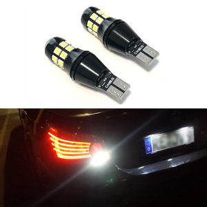 レクサス HS250h H21.7～H30.3 ANF10 キャンセラー内蔵 LED バックランプ プロジェクター 2000lm 6000k ホワイトT15 T16 2本