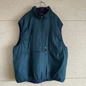 1円 スタート patagonia パタゴニア パフボール ハーフジップ ベスト USA製 F5 1995年 90s XL