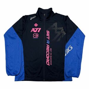 asics アシックス A77 トレーニングジャケット ジャージ XO