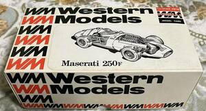 ウェスタンモデル　1/24 マセラティ 250F メタル　キット　western models MASERATI 