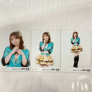 SKE48 仲村和泉 チーム S 2023年 10月 月別 ランダム 生写真 コンプ SK914