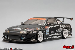 新品未開封　廃版★ヨコモ　S13　日産シルビア　SILVIA　D1ドリフト　エクストリームシルビア　電飾LED付き オートサロン