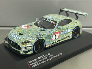 1/43 Haupt Racing Team特注　AMG GT3 Evo Team Bilstein #6 ADAC 24h Nrburgring Qualifiers 2022 ixoモデル製