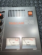 TASCAM/タスカム/ M-06/ミキサー/MIXER/音響機器_画像6