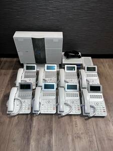 ★キレイ★NTT αZX typeM 主装置　電話機セット　IP多機能　ZXM-ME-(1)★