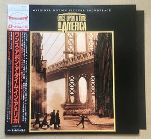 LP★サントラ Ennio Morricone / Once Upon A Time In America 帯付き ★OST ワンス・アポン・ア・タイム・イン・アメリカ 28PP-85 