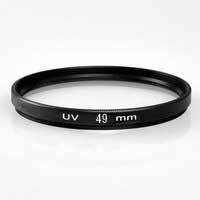 フィルター径:49mm UVフィルター カメラレンズ保護 AF/MF対応