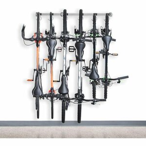 B127a bicycle stand 6 pcs type NinoLite brand wall .. rack bicycle rack storage storage display . beautiful interior indoor . activity 