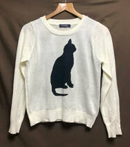 黒猫★ニャンコちゃんセーター２枚組★MURUA & Candy Holicのセット_画像3