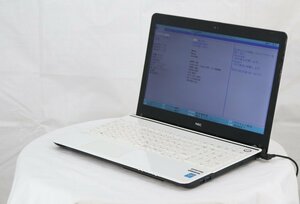 NEC PC-LS350SSW LaVie LS350/S　Core i3 4000M 2.40GHz 4GB ■現状品