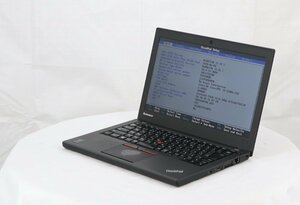 lenovo 20CLCTO1WW ThinkPad X250　Core i5 5200U 2.20GHz 4GB 320GB■現状品