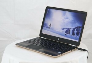 hp 15-au108TU Pavilion Win10　Core i5 7200U 2.50GHz 8GB 1000GB■1週間保証