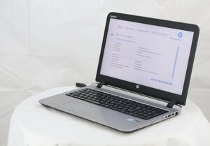 hp ProBook 450 G3 -　Core i3 6100U 2.30GHz 4GB 500GB■現状品