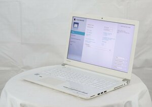 TOSHIBA PT75EWP-BJA2 dynabook T75/EW　Core i7 7500U 2.70GHz 4GB 1000GB■現状品