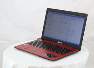 ASUS K550CA-RED -　Core i3 3217U 1.80GHz 4GB ■現状品