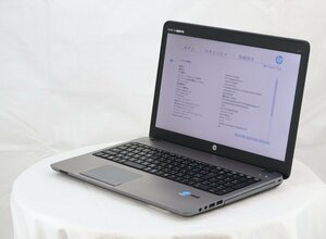 hp ProBook 450 G1 -　Core i5 4200M 2.50GHz 16GB 480GB(SSD)■現状品