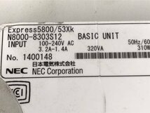 NEC N8000-8303S12 Express5800/53Xk　Xeon E-2124G 3.40GHz 8GB■現状品_画像4