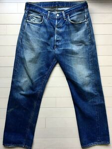 【極上】濃紺 501 BIGE 34×30 60年代 リーバイス 極上鬼ヒゲ 刻印2 ゴールデンサイズ ビッグE LEVIS 501XX 506XX 507XX 505 66 前期