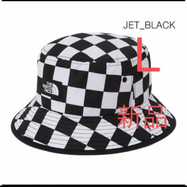 ノースフェイス バケハ チェック柄 サファリハット 新品
