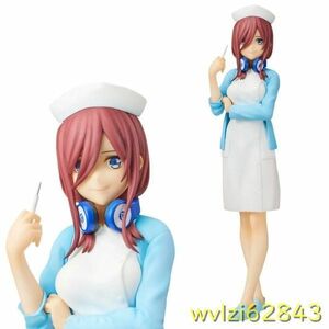 FU060: ★人気☆フィギュア 19cm 漫画の風景 必須 5つの要素 PVC ナカノ ミク コスプレモデル おもちゃ オーナメント ギフトのアイデア