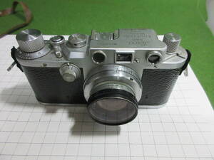 古ーい　ライカ　Leica D.R.P Ernst Leitz Wetzlar Charles Brooks No-408585 Garmany　F-5cm 1:2 No-382533